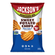 Load image into Gallery viewer, Wavy Sea Salt Sweet Potato Chips in Avocado Oil 5oz Bags