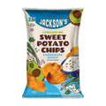 Dairy-Free Farmhouse Ranch Sweet Potato Chips in premium Avocado Oil 5oz Bags. Crispy and savory snack
