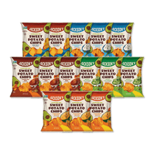 Load image into Gallery viewer, Epic Flavors Variety Pack Sweet Potato Chips in Avocado Oil 2.5oz. Vegan & Gluten-free chips