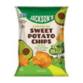 Jackson's kettle-cooked Spicy Jalapeño Sweet Potato Chips in premium Avocado Oil 2.5oz. No seed oils & gluten-free snack