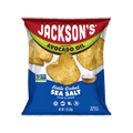 Jackson's Classic Kettle Chips Sea Salt flavor, 1oz bags, snack size bags, cooked in premium avocado oil, Kettle Cooked Potato Chips.