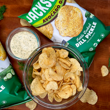 Load image into Gallery viewer, Jackson's Limited Edition Dill Pickle Kettle Chip Cooked in Avocado Oil