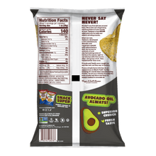 Load image into Gallery viewer, Jackson's Sea Salt & Cracked Pepper Kettle Chip Cooked in Avocado Oil. Back of the chip bag. Limited edition flavor.