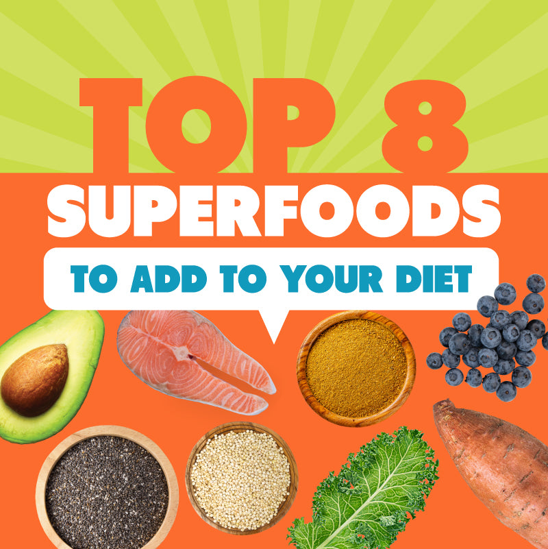 Top 8 superfoods lis and health benefits
