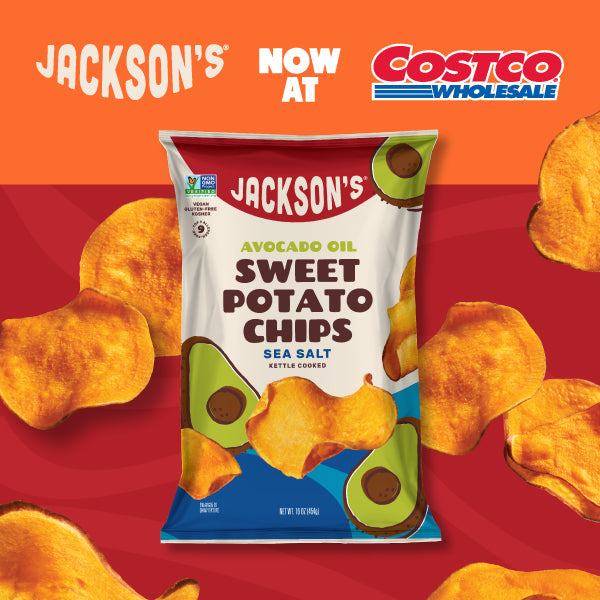 Jackson's Sweet Potato Chips Available at Costco.
