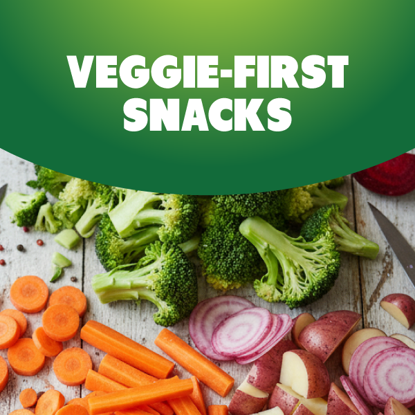 Graphic for Snack Your Veggies: The Ultimate Guide to Seed Oil-Free Goodness blog post