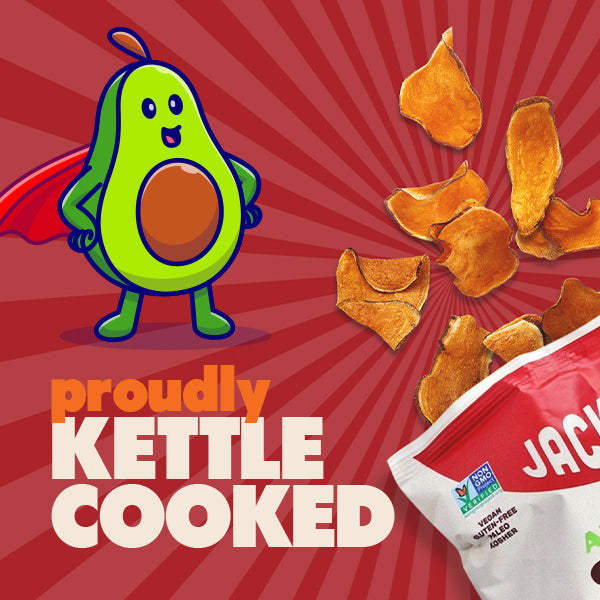 Jackson's Chips Proudly Kettle Cooked vs Regular Chips