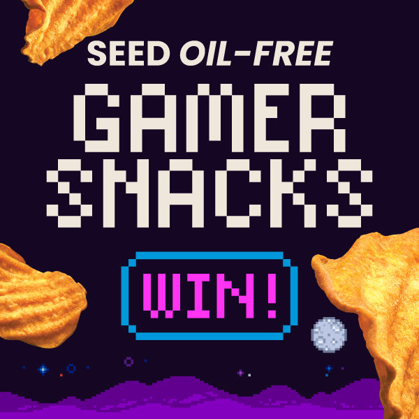 Seed oil-free Gamer Snacks Graphic with Chips
