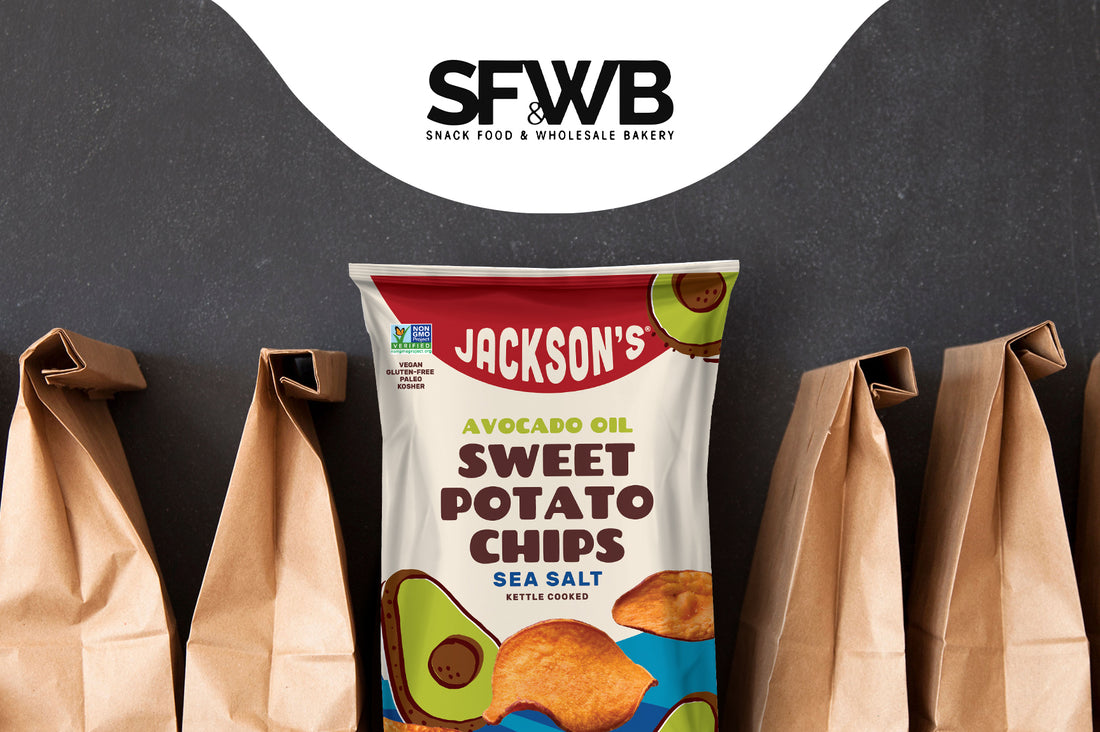 Jackson's Paleo Sweet Potato Chips Featured on SF&WB