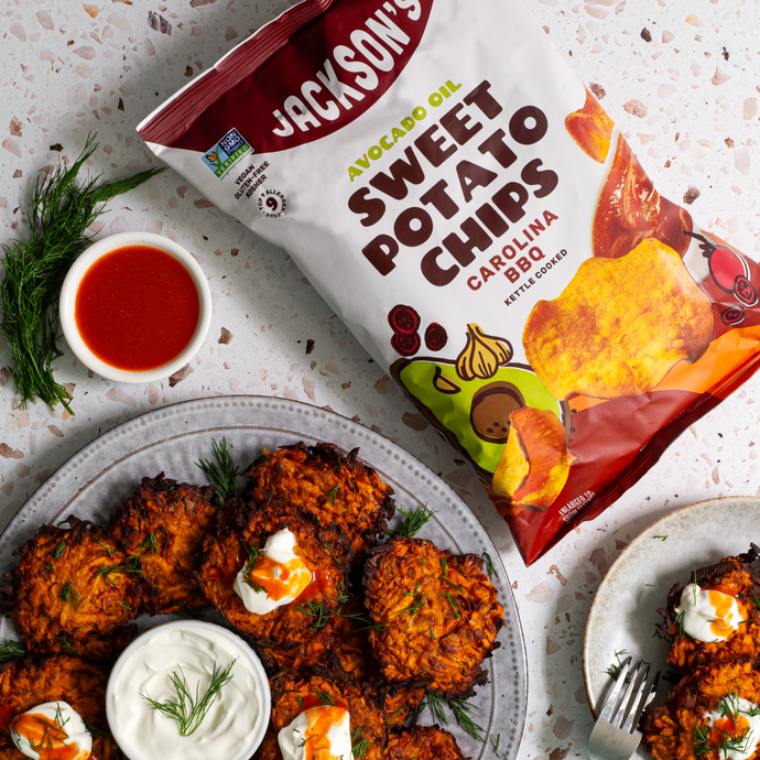 Air Fryer Sweet Potato Fritters Recipe | Gluten Free & More Magazine