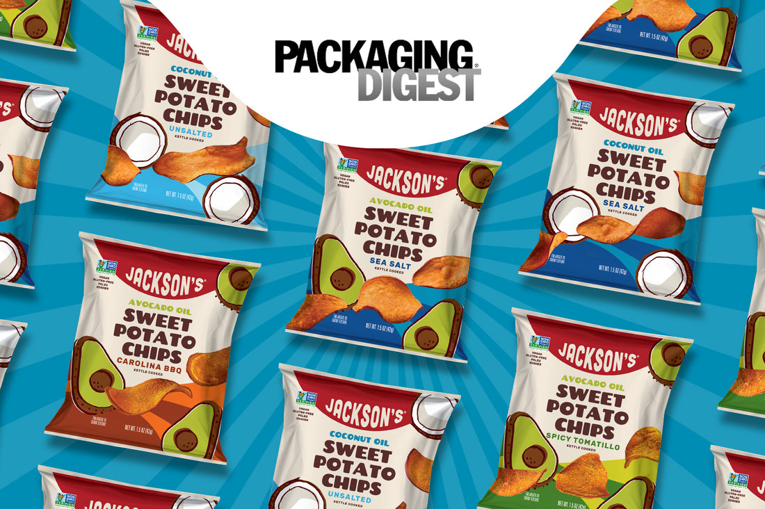 Up-and-Coming Snack Brand Upgrades Packaging and Production Jackson's