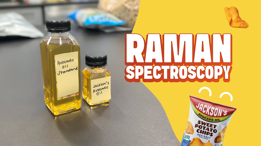 Raman Spectroscopy Blog graphic - Jackson's Avocado Oil Authenticity