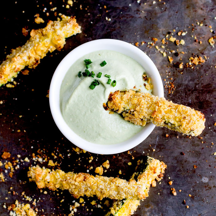 Crusted Zucchini Fries Recipe