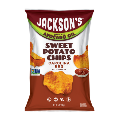 Jackson's Spicy Jalapeño Kettle Chips in Avocado Oil 5oz (Pack of