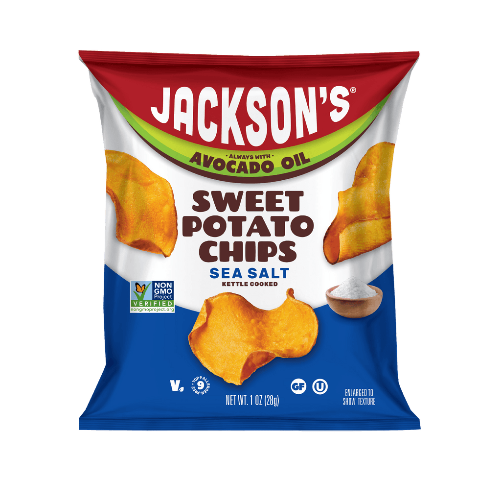 Whole30 Kettle-cooked Sea Salt Sweet Potato Chips in Avocado Oil 1oz