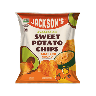 Habanero Nacho Sweet Potato Chips in Avocado Oil 1oz (Pack of 30)