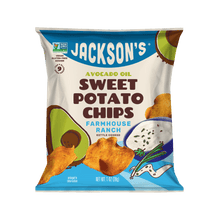 Load image into Gallery viewer, Vegan Farmhouse Ranch Sweet Potato Chips in Avocado Oil 1oz. Grain-free chips
