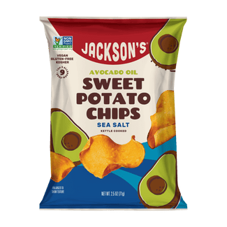 Sea Salt Sweet Potato Chips in Avocado Oil 2.5oz (Pack of 14)