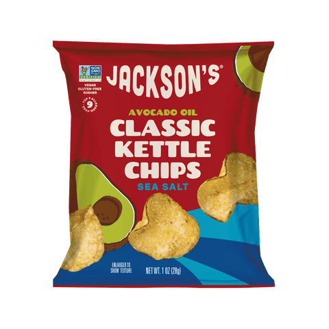 Sea Salt Kettle Chips in Avocado Oil 1oz (Pack of 30)