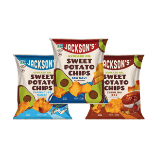 Savory Variety Pack Sweet Potato Chips in Avocado Oil 1oz (Pack of 30)