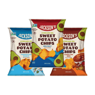 Savory Variety Pack Sweet Potato Chips in Avocado Oil 2.5oz (Pack of 14)