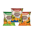 Jackson’s Kettle Cooked Sweet Potato Chips Spicy Variety Pack with Sea Salt, Spicy Jalapeno, Habanero Nacho potato chips 1oz bags, total of 30 Bags