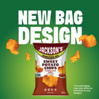 Carolina BBQ Sweet Potato Chips New Bag Design 5oz, new bag design coming, our packaging may very while we transition to new designs.