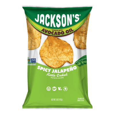 Jackson's Spicy Jalapeño Sweet Potato Chips in Avocado Oil 5oz