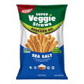 Jackson's Super Veggie Straws in Sea Salt flavor - premium snacks cooked in avocado oil with real veggies. Discover crispy, allergen-free veggie straws perfect for everyday snacking, kids snacks, and road trips.