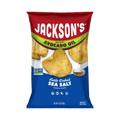 Jackson's Classic Kettle Chips Sea Salt flavor, 5oz bags, cooked in premium avocado oil, Kettle Cooked Potato Chips.