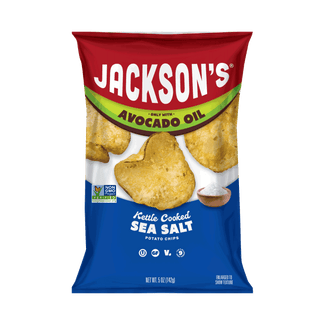 Sea Salt Kettle Chips in Avocado Oil 5oz (Pack of 8)