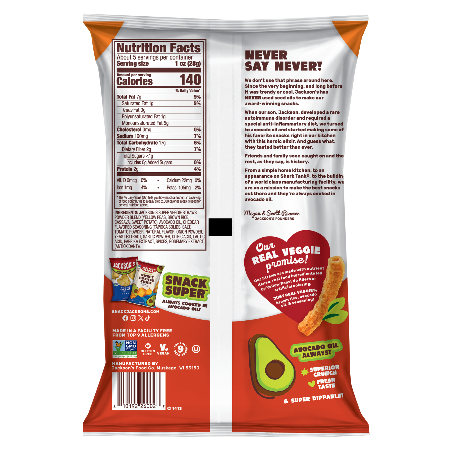 Nutritional facts