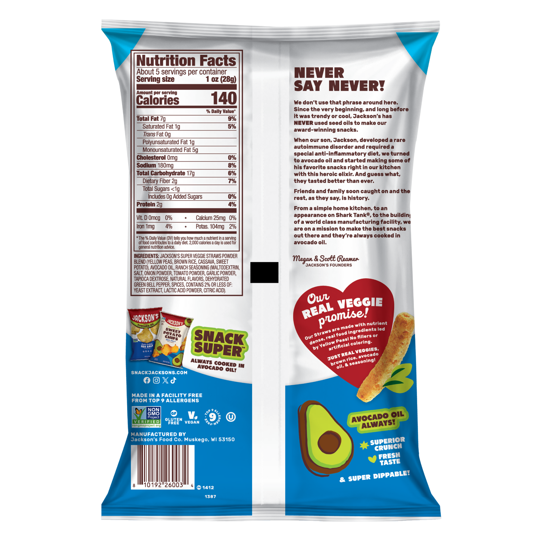 Nutritional facts
