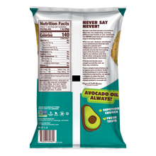 Load image into Gallery viewer, Sea Salt &amp; Vinegar Kettle Cooked Potato Chips cooked in avocado oil. Gluten free, non-gmo, crunchy potato chips, better-for-you snacking. Tangy salt and vinegar chips.
