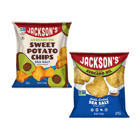 Sea Salt Variety Pack Chips in Avocado Oil 1oz (Pack of 30)