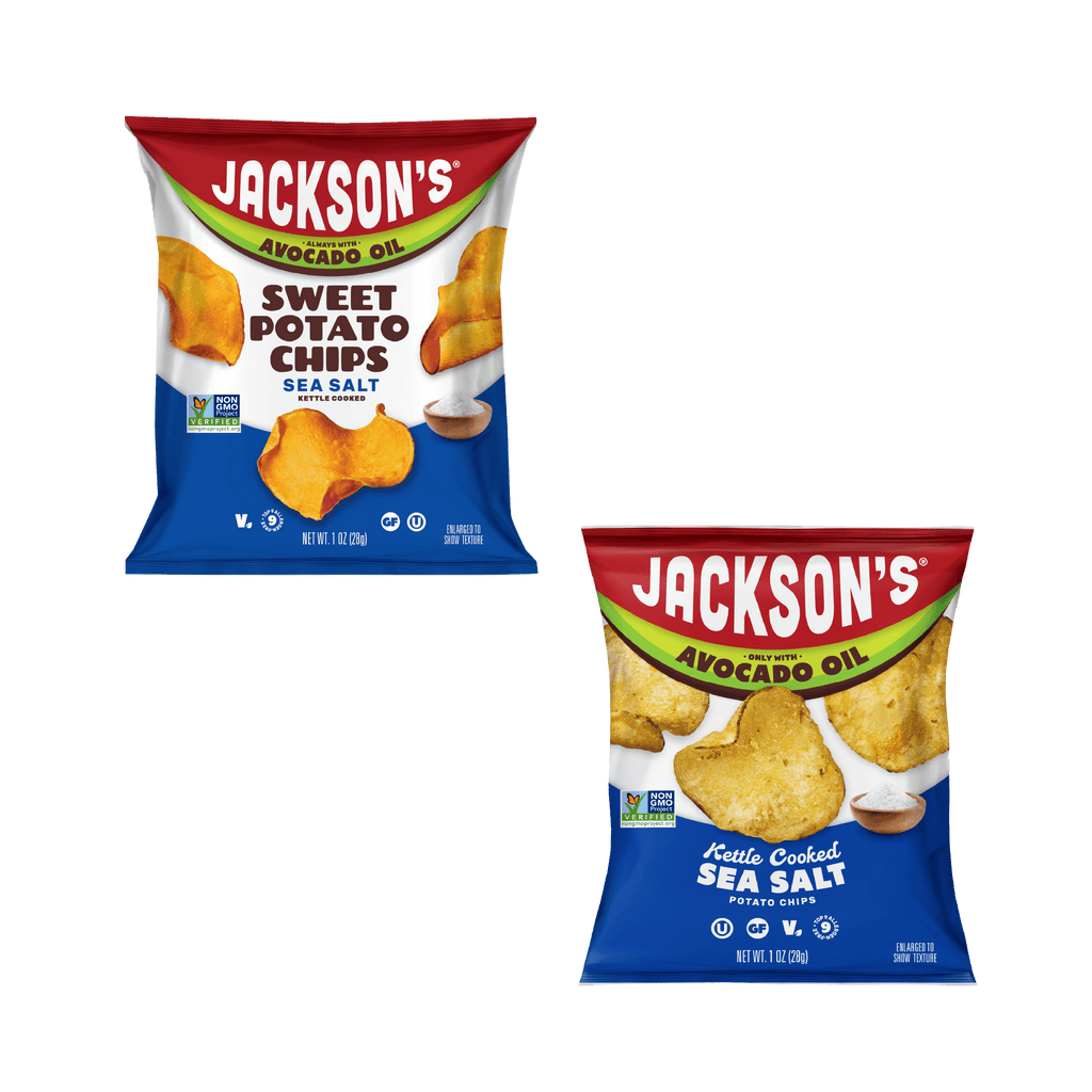 Sea Salt Variety Pack Chips in Avocado Oil 1oz (Pack of 30)