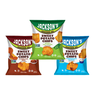Variety Pack Sweet Potato Chips in Avocado Oil 1oz (Pack of 30)