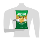 Size for scale of a 7oz bag of Jackson's 12in tall