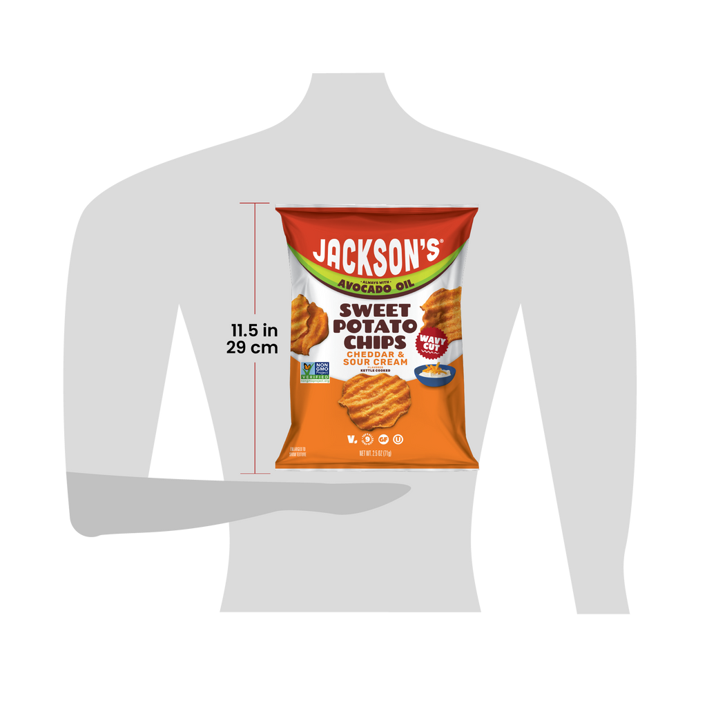 Bag of Jackson's 5oz for scale at 11.5 inches tall
