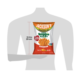 Bag of Jackson's 5oz for scale at 11.5 inches tall