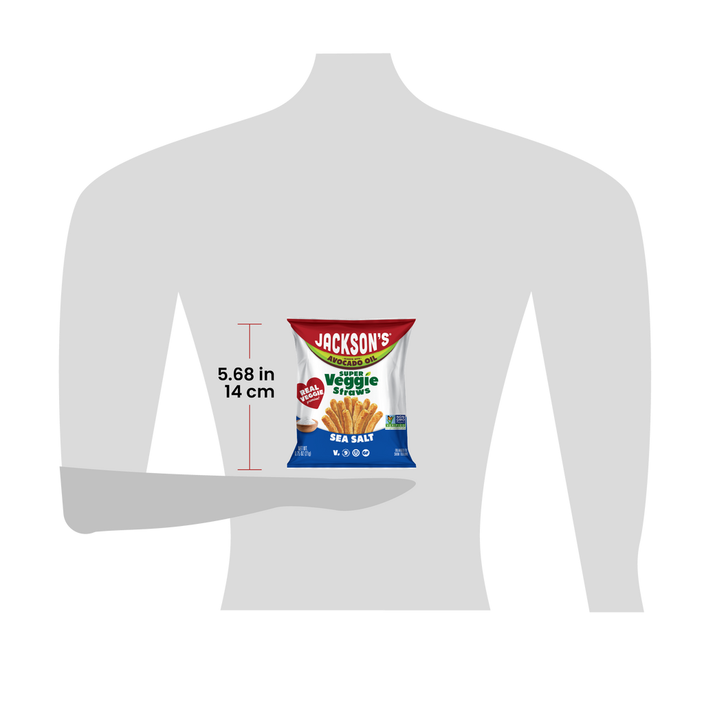 Bag of Jackson's 0.75oz for scale at 5.68 inches tall