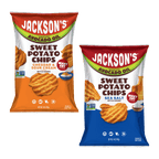 Jackson's Wavy Variety Pack Sweet Potato Chips in Avocado Oil 5oz Bags