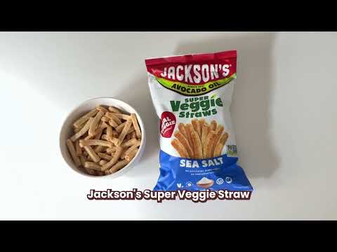 Sea Salt Super Veggie Straws in Avocado Oil 5oz (Pack of 8)