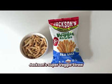 Load and play video in Gallery viewer, Sea Salt Super Veggie Straws in Avocado Oil 5oz (Pack of 8)
