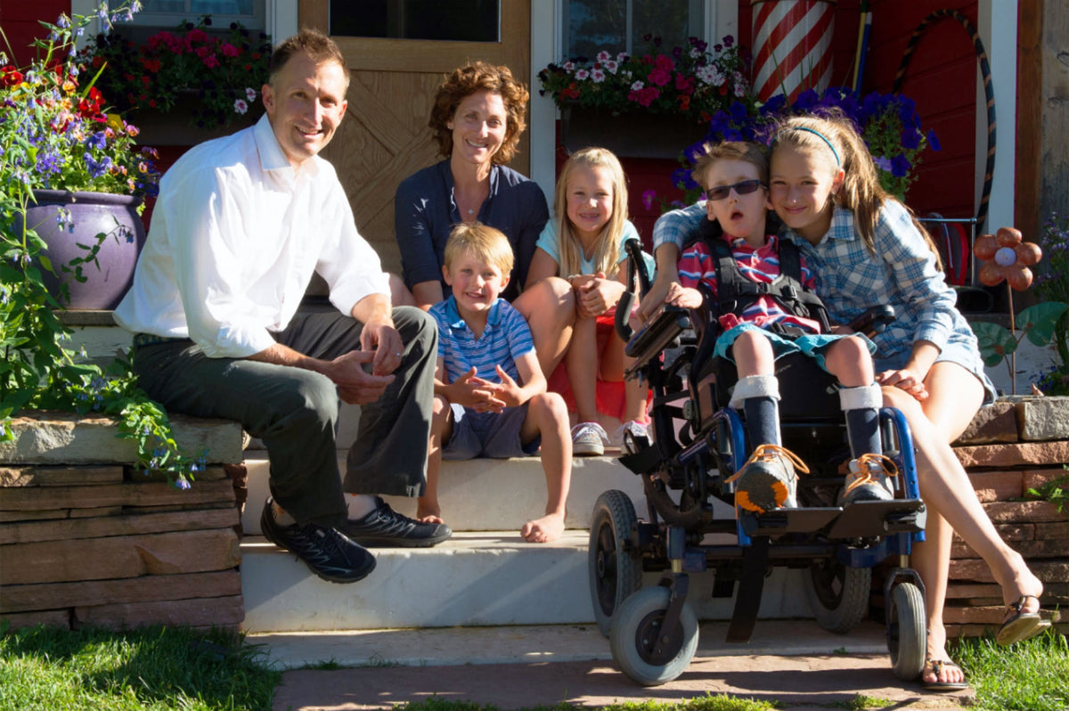 Jackson, Megan, Scott Reamer with the family