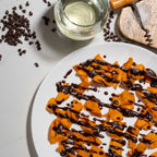 Sweet Potato Chips Kettle Cooked in coconut oil, dipped in chocolate for the perfect snack.